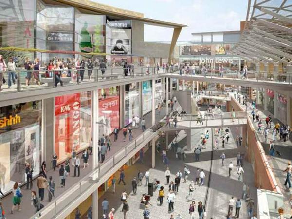 South John Street 的開揚設計,定必令購物更舒暢。(相片來源:Liverpool ONE) 歐洲 10 億打造新廣場 Liverpool One 新地標揭幕