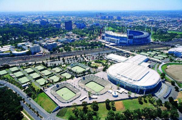 相片來源:墨爾本旅遊局 09澳洲網球公開賽 墨爾本公園狂歡