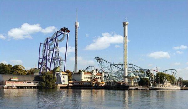 瑞典 G-Force 過山車 遊樂場驚魂