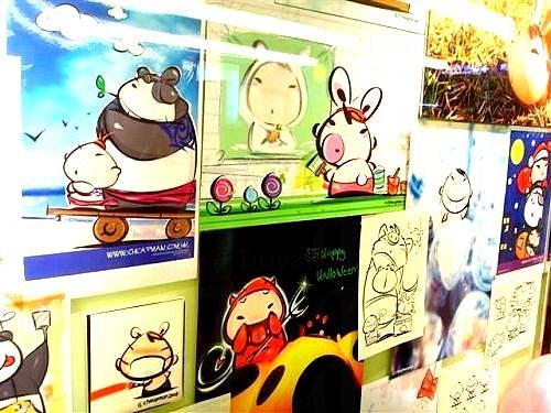 《畫‧飛行》插畫展 機場尋童夢