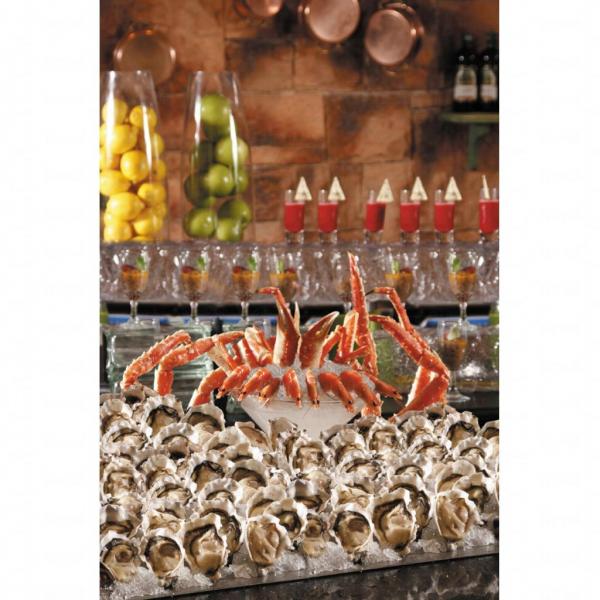 萬麗酒店碧翠咖啡閣 Patio 的戶外樂「燒」遙自助晚餐。 九龍萬麗酒店 秋日 BBQ 送你大閘蟹