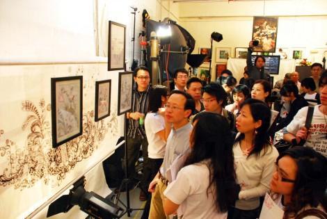 ( 相片來源︰伙炭藝術工作室 ) 伙炭藝術工作室開放日 活化創意