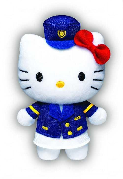 Hello Kitty 穿起機師制服亦有板有眼,毫不遜色。 新裝 Hello Kitty 登場 儲齊開 Cosplay Party