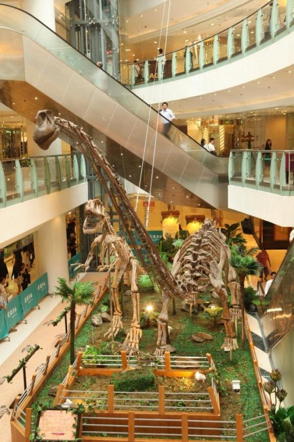 56 呎巨龍來港 德福廣場變身侏羅紀