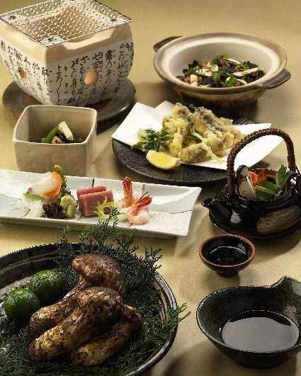 日航松茸懷石料理 細嚐當造菰菌皇