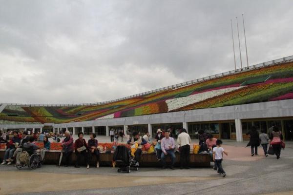 台北花博爭艷館 飽覽各國花藝