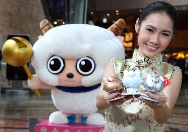 喜羊羊美術館 30 呎巨龍到訪朗豪坊