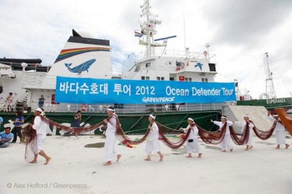 綠色和平「希望號」訪港 開放 3 天