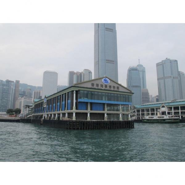 海事博物館新館位於中環八號碼頭 (官方圖片) 新海事博物館 中環開幕