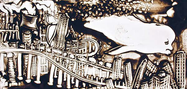 沙畫藝術展 反思環保