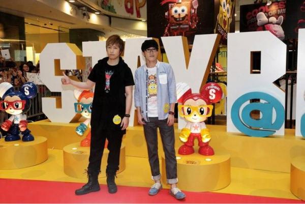 阿信與不二良出席Pop-Up Store的揭幕。 STAYREAL 全球首間pop up store