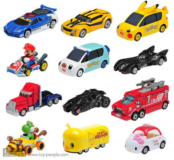 各款 crossover 卡通車仔 TOMICA 玩具車仔 Pop-up Store