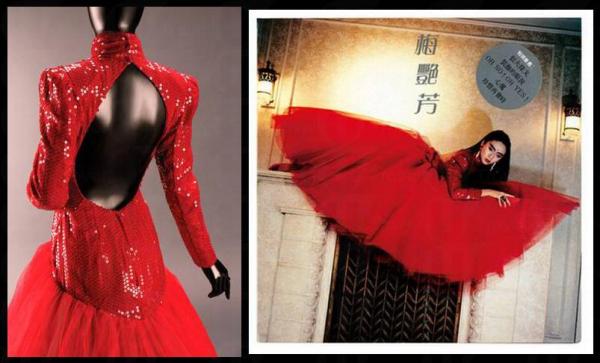 劉培基的設計展出內有不少梅姐的演唱會服飾 劉培基時裝展 樂壇百變傳奇