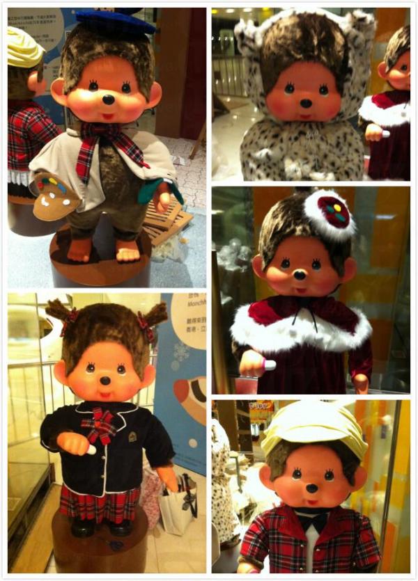 40隻Monchhichi 列陣東港城世界村