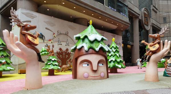 時代廣場 趣怪聖誕森林
