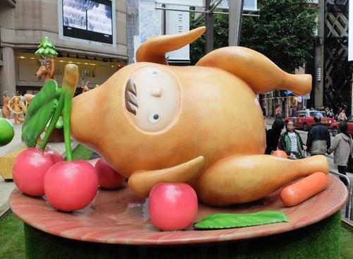 時代廣場 趣怪聖誕森林