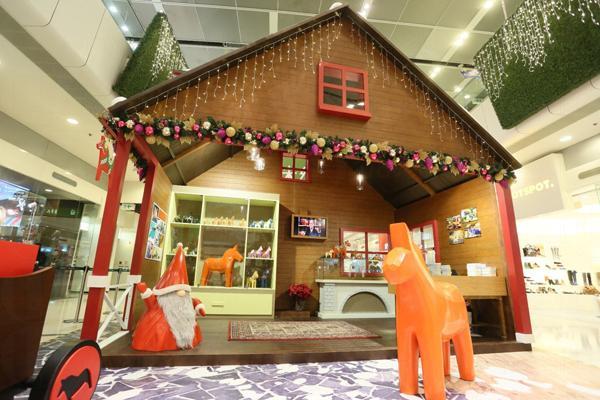 瑞典聖誕小鎮 傳統彩繪木馬