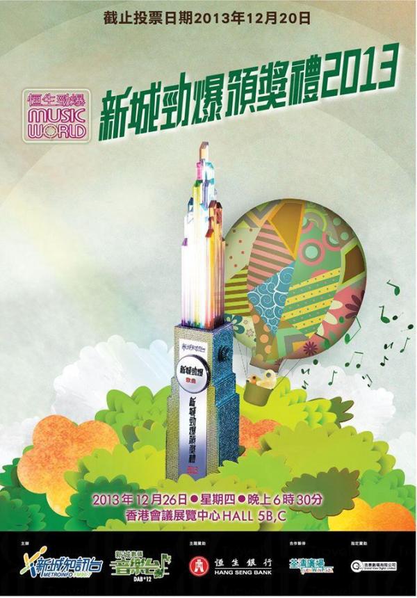 荃灣廣場消費 送新城勁爆頒獎禮門劵