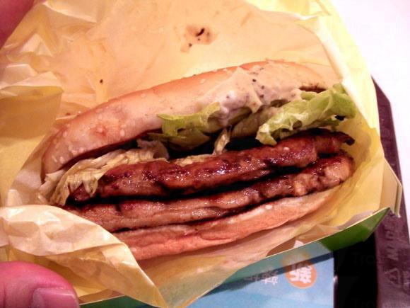 Premium Grilled Thigh Fillet Burger (中國) 世界十大 特色麥當勞漢堡包