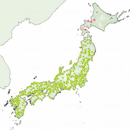櫻花花滿最遲開至5月中。 2014全日本櫻花預測 第二回發放