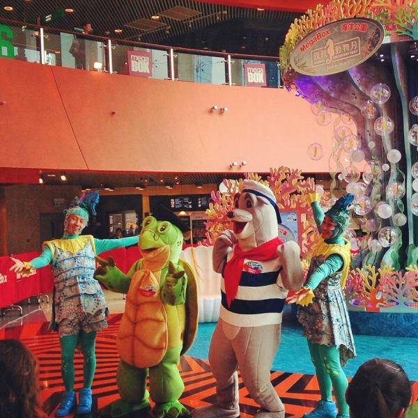 MegaBox X 海洋公園 20呎海馬登場