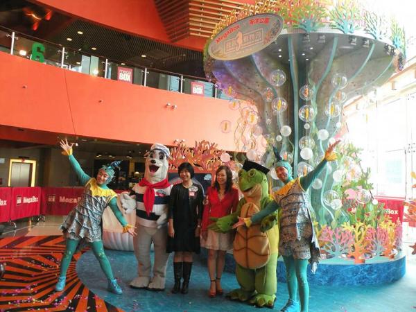 MegaBox X 海洋公園 20呎海馬登場