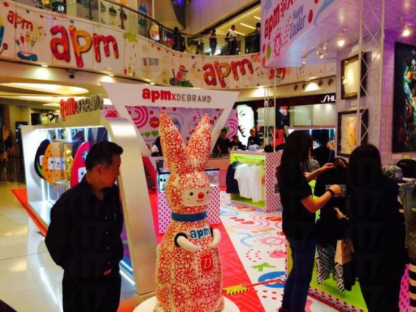 吳克羣自家品牌DEBRAND apm設pop up