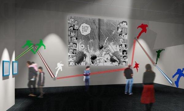 展覽輯錄並放大過往的精彩漫畫原稿 (圖片來源: 足球小將展官網) 全球最大型足球小將展 東京開催