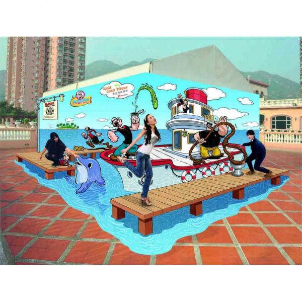 黃金海岸商場暑假大力水手展覽