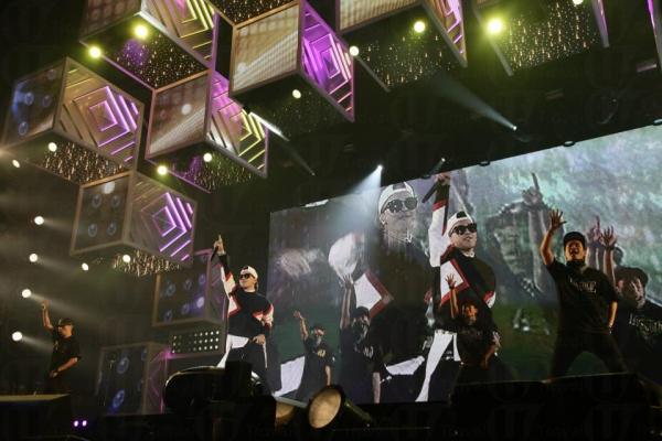 2013年a-nation stadium fest表演嘉賓BIGBANG成員SOL。