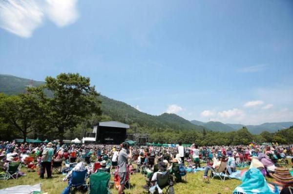 歌迷習慣一早到達場地搭帳幕聽歌。