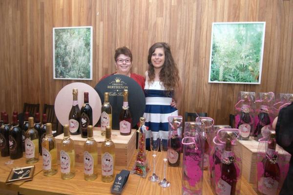 Chateau Berthenon莊主和她的女兒