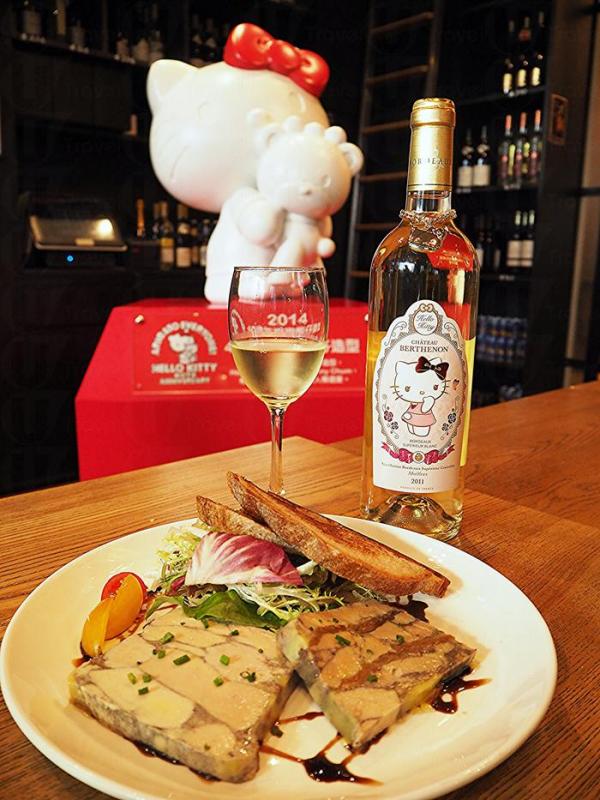 半甜型白酒配鵝肝兩食