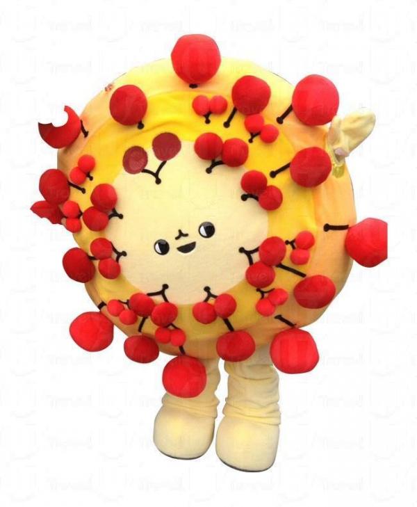 山形縣 - 哈娜蹦身上的紅點被人取笑帶 HIV 病毒。 山形縣 - 哈娜蹦身上的紅點被人取笑帶 HIV 病毒。