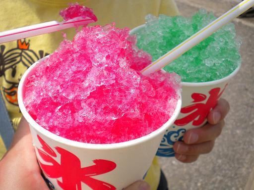 夏祭消暑小食當然是刨冰啦!圖:互聯網 夏祭消暑小食當然是刨冰啦!