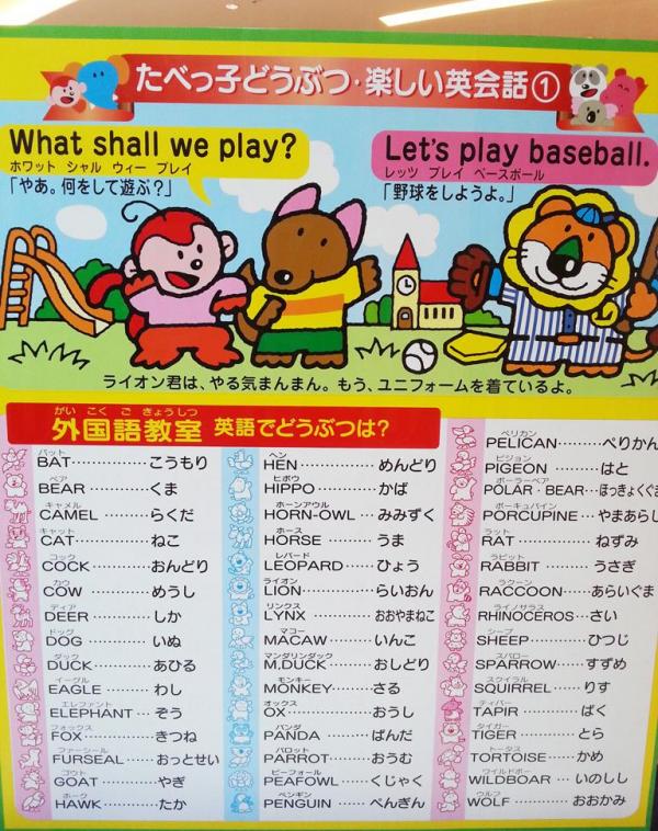 47種動物英文名，你學懂了嗎？