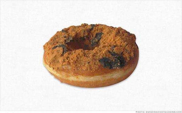 中國Dunkin Donuts 肉鬆海帶冬甩 (CNN圖片)