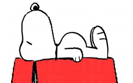 Snoopy迷鬆一口氣