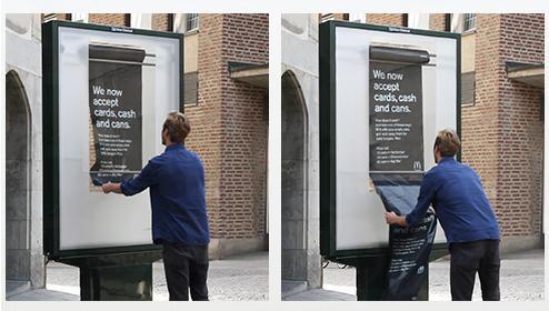 市民可在街上找到垃圾袋 (取自DBB Stockholm)