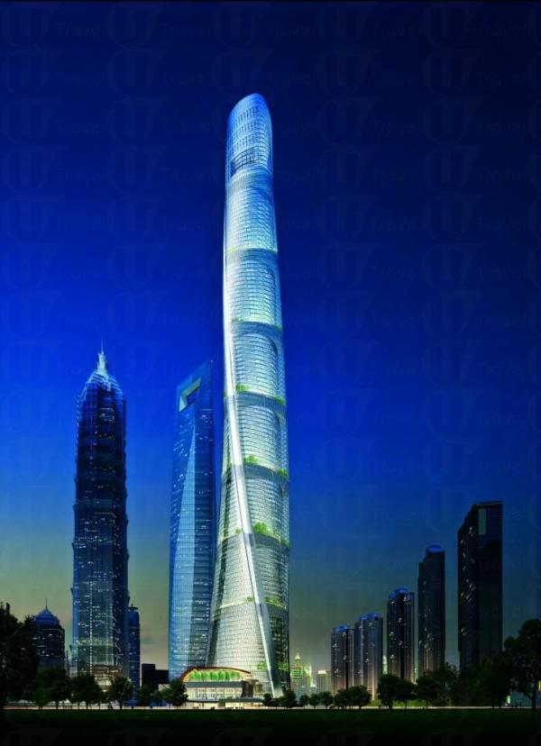 上海中心大廈 - 632米