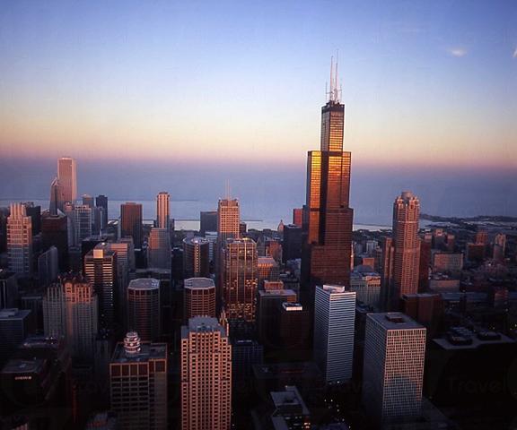 芝加哥威利斯大廈 (Willis Tower) - 442.3米