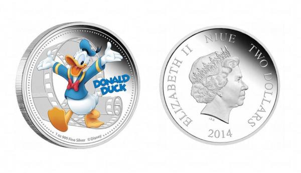 紐埃迪士尼卡通人物硬幣