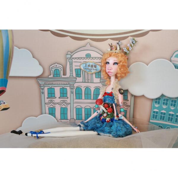 上水廣場現法式甜蜜公主屋 大師級陶瓷娃娃藝術品展