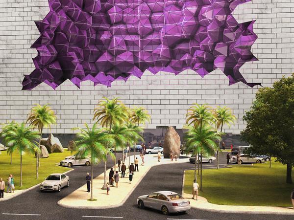 海南島擬建 風水紫水晶洞酒店