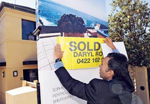 澳洲去年海外買家急增，大幅推高當地樓價。 （法新社資料圖片）
