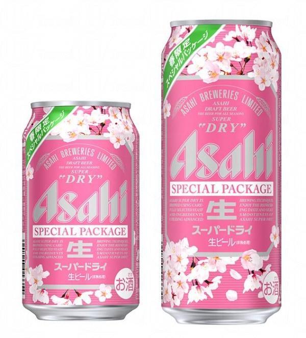 Asahi春季限定 櫻花版啤酒