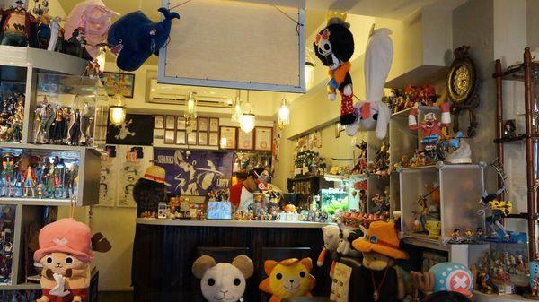 海賊王粉絲不可錯過的咖啡店。(圖︰ipeen) 台北低調海賊王Café 不一樣的動漫咖啡店