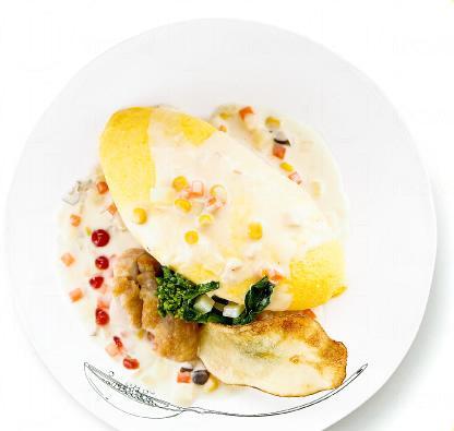 8. 中國地區 - 大山雞奶油蛋包飯 (圖︰KAGOME) 8. 中國地區 - 大山雞奶油蛋包飯 (圖︰KAGOME)