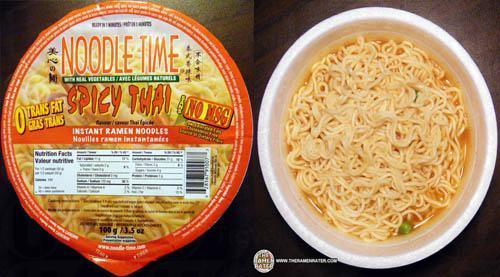 第 6 位 加拿大 Noodle Time 辣味泰式拉麵 (圖︰The Ramen Rater)