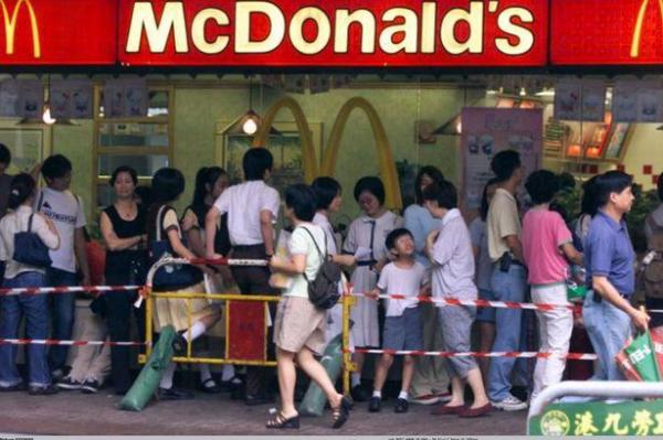  全球最繁忙的麥當勞都在香港。(圖︰The Mirror)